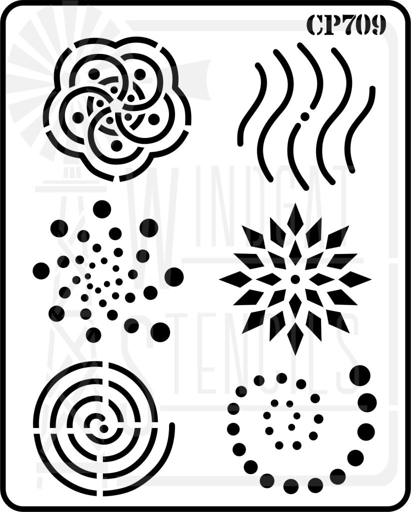 CP709 Stencil Windgat Stencils